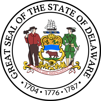 Official seal of Delaware