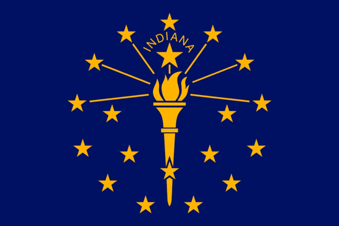Flag of Indiana